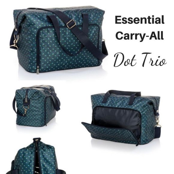 Thirty-one Essentials Carry-All - Dot Trio NEW - Picture 2 of 8